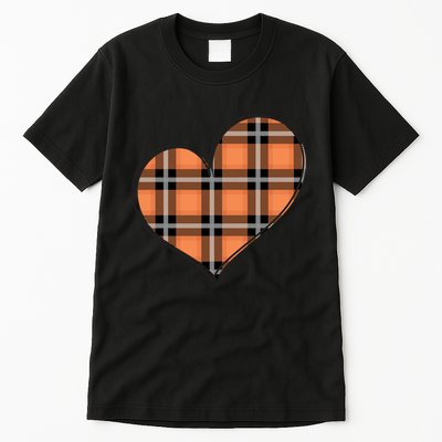 Fall Cute Heart Tall T-Shirt