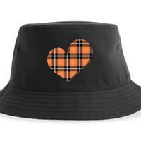Fall Cute Heart Sustainable Bucket Hat