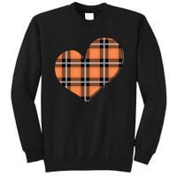 Fall Cute Heart Tall Sweatshirt