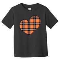 Fall Cute Heart Toddler T-Shirt