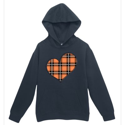 Fall Cute Heart Urban Pullover Hoodie