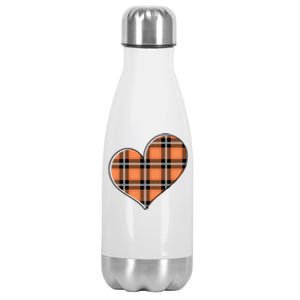 Fall Cute Heart Stainless Steel Insulated Water Bottle