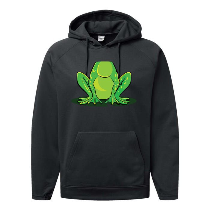 Frog Costume Halloween Green Toad Gift Performance Fleece Hoodie