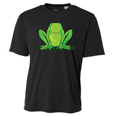 Frog Costume Halloween Green Toad Gift Cooling Performance Crew T-Shirt