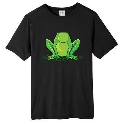 Frog Costume Halloween Green Toad Gift Tall Fusion ChromaSoft Performance T-Shirt