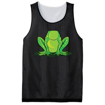 Frog Costume Halloween Green Toad Gift Mesh Reversible Basketball Jersey Tank