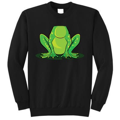 Frog Costume Halloween Green Toad Gift Tall Sweatshirt