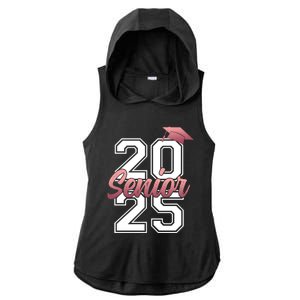 For College High School Senior Gift Ladies PosiCharge Tri-Blend Wicking Draft Hoodie Tank