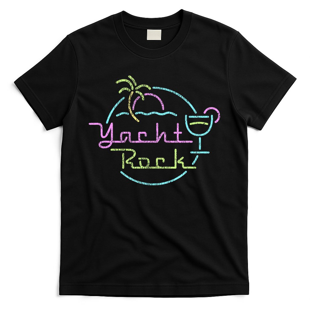Faded Cocktail Hour Yacht Rock T-Shirt
