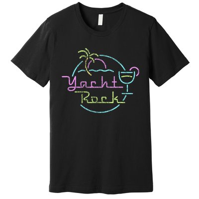 Faded Cocktail Hour Yacht Rock Premium T-Shirt