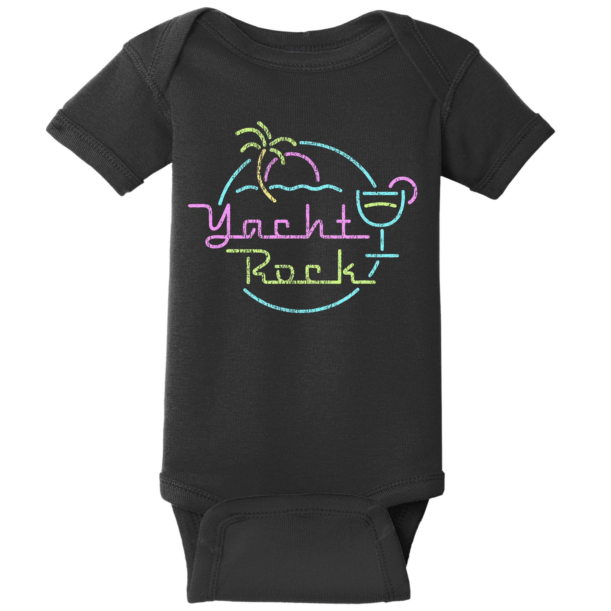 Faded Cocktail Hour Yacht Rock Baby Bodysuit