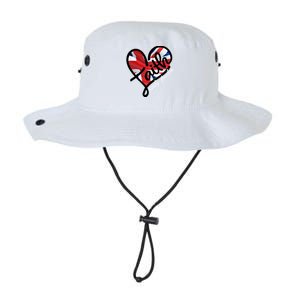 Faith Christian Heart British Flag Family Freedom Gift Legacy Cool Fit Booney Bucket Hat