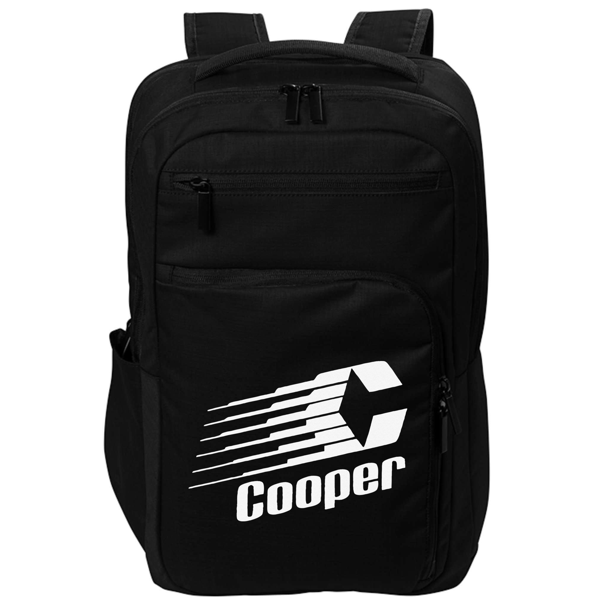 Funny Coopers Hockey Retro Player Sports Lovers Impact Tech Backpack