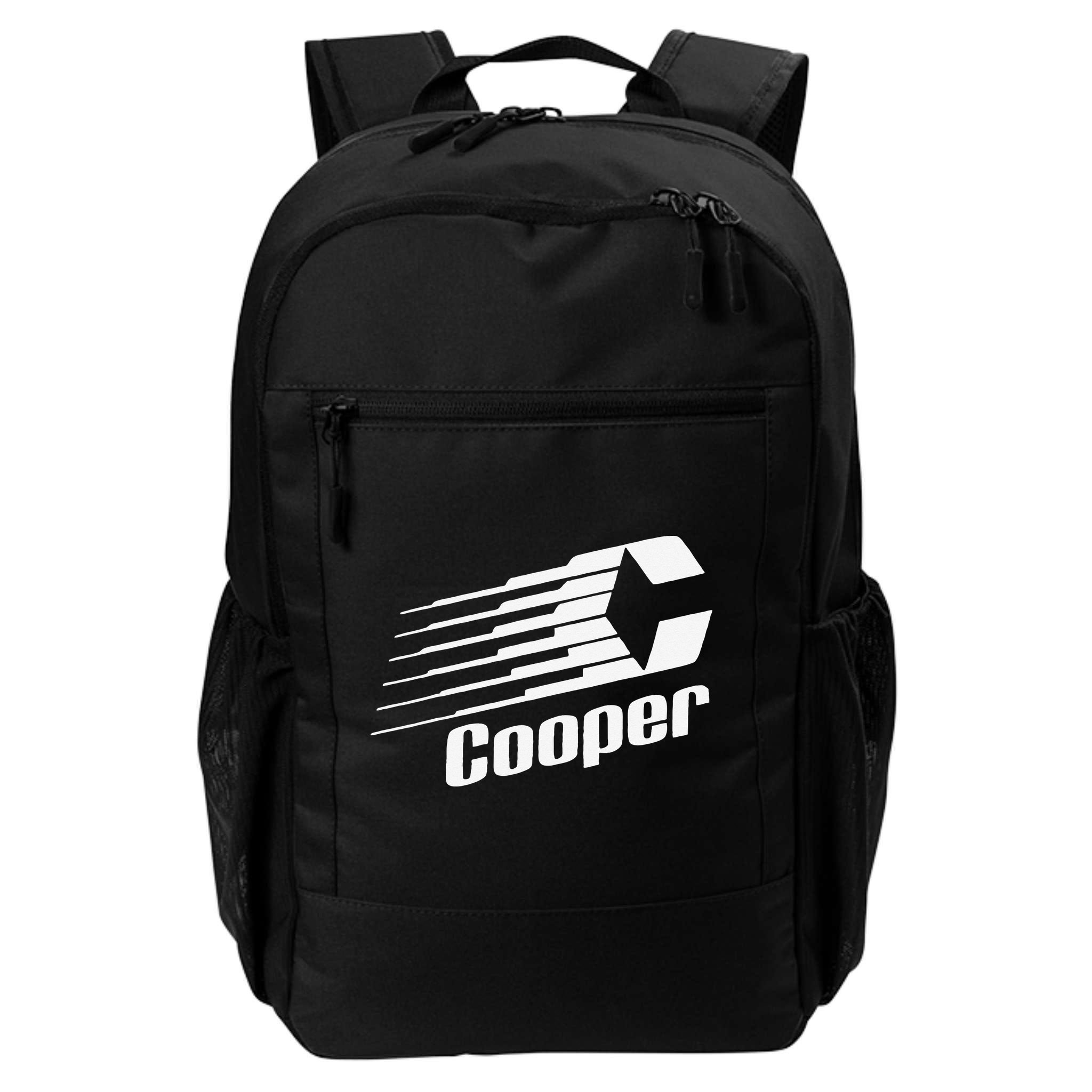 Funny Coopers Hockey Retro Player Sports Lovers Backpack
