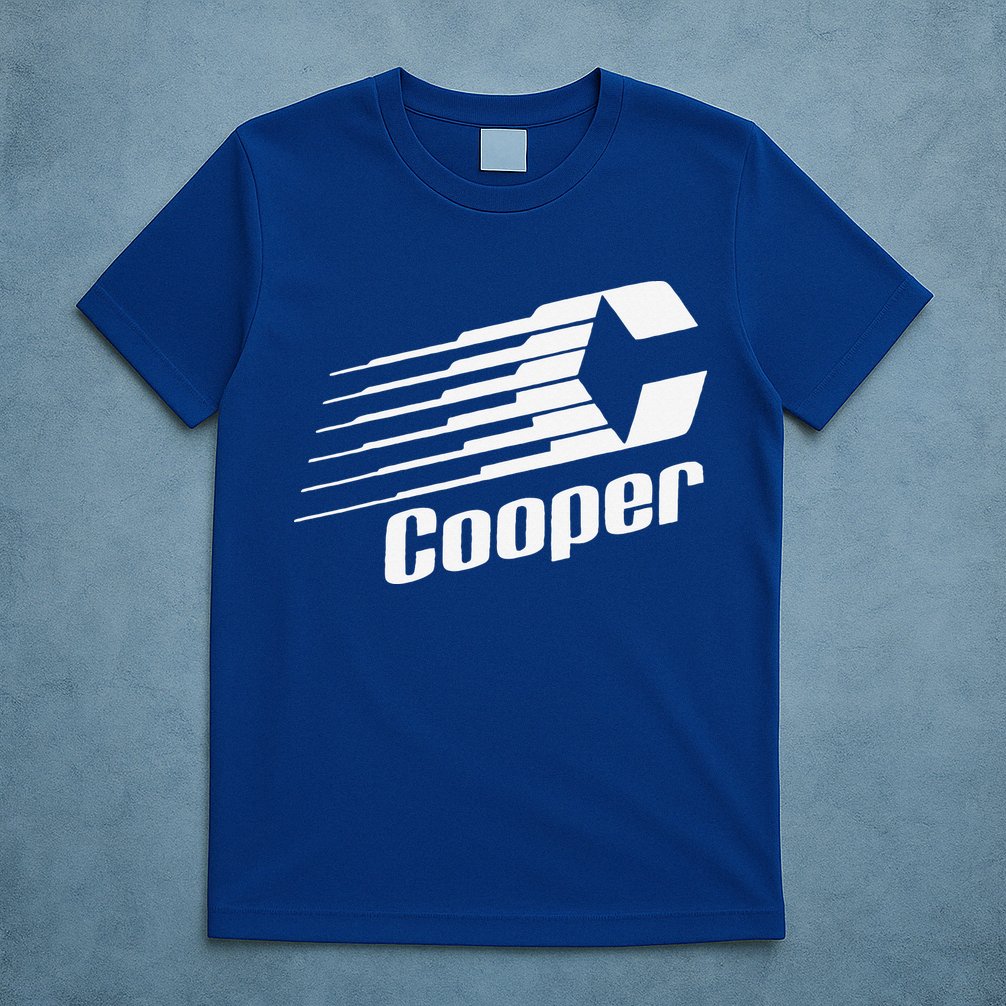 Funny Coopers Hockey Retro Player Sports Lovers T-Shirt