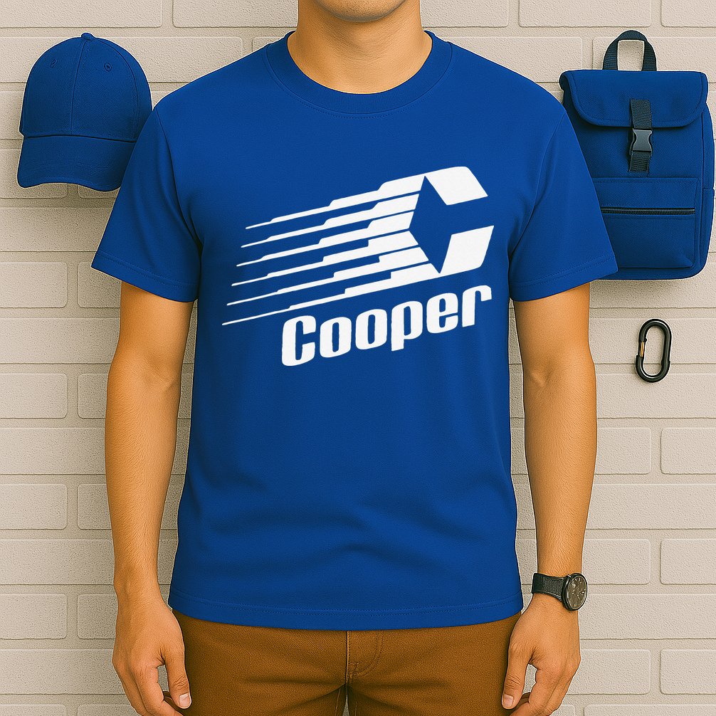Funny Coopers Hockey Retro Player Sports Lovers T-Shirt