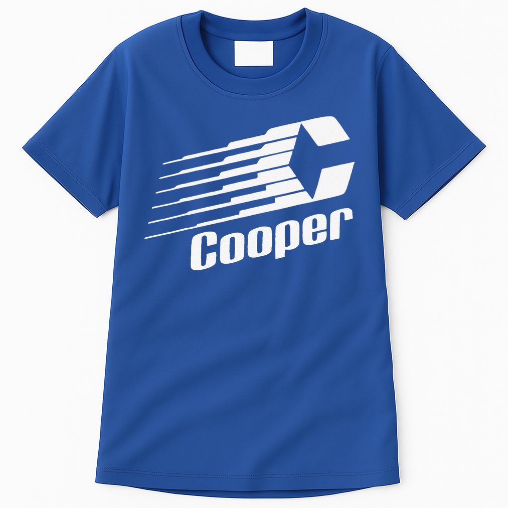 Funny Coopers Hockey Retro Player Sports Lovers Tall T-Shirt