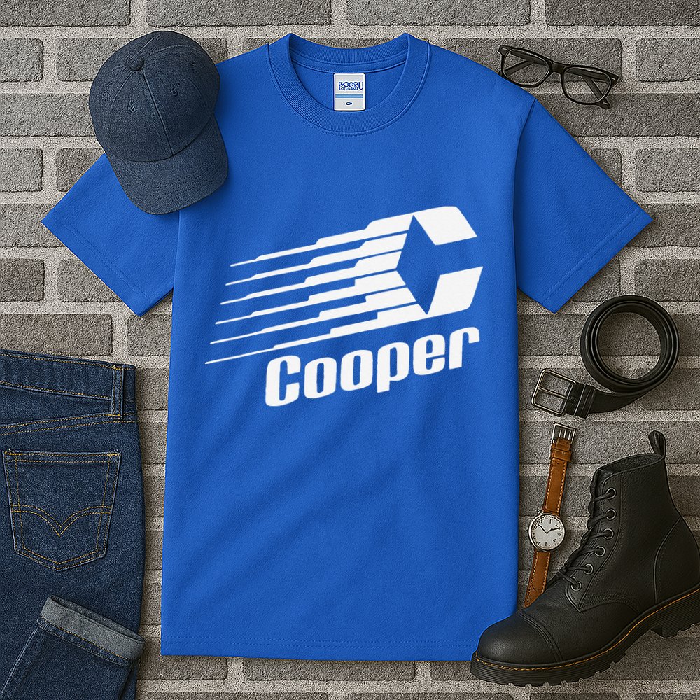 Funny Coopers Hockey Retro Player Sports Lovers Tall T-Shirt