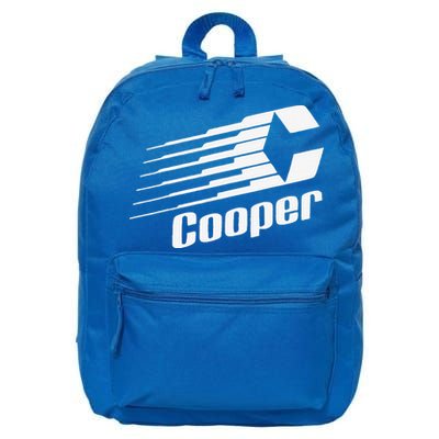 Funny Coopers Hockey Retro Player Sports Lovers 16 in Basic Backpack