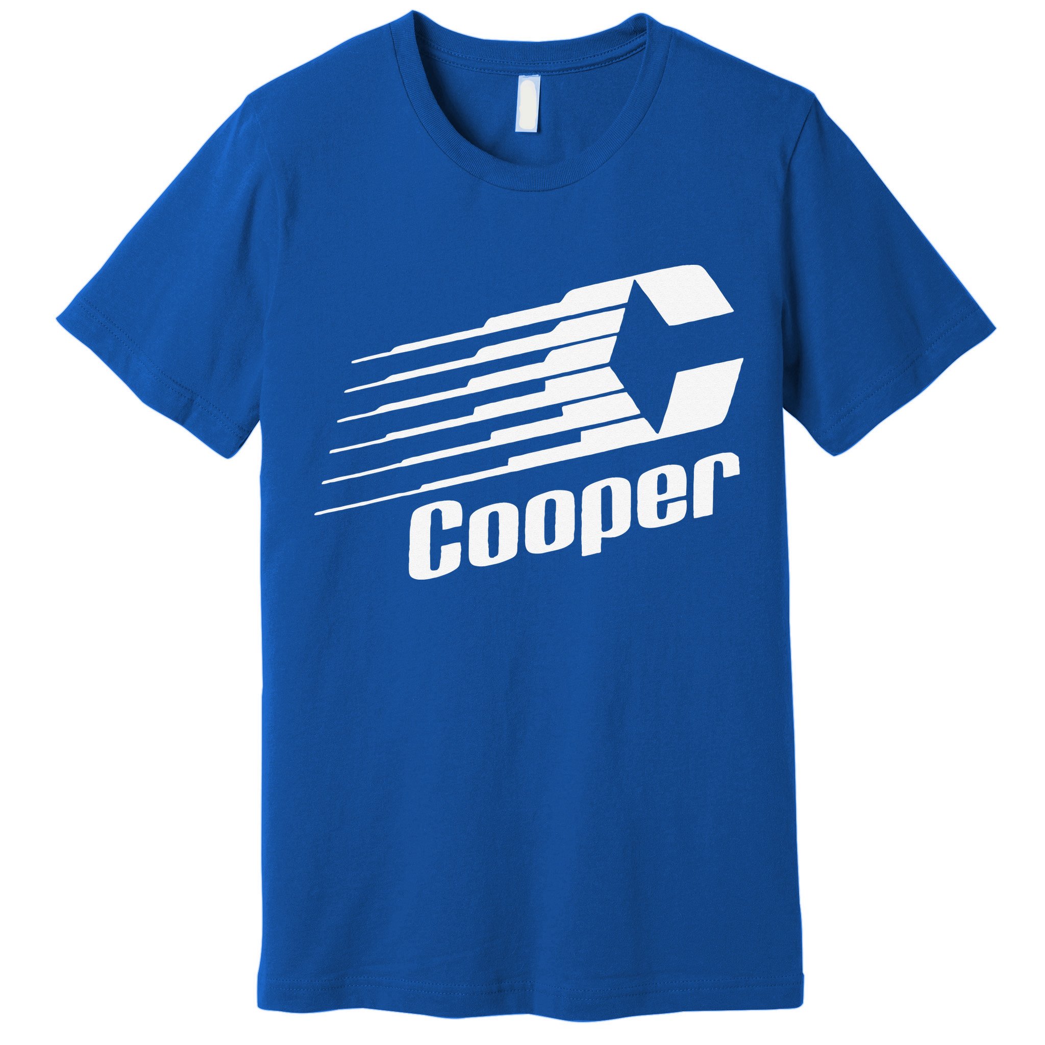 Funny Coopers Hockey Retro Player Sports Lovers Premium T-Shirt