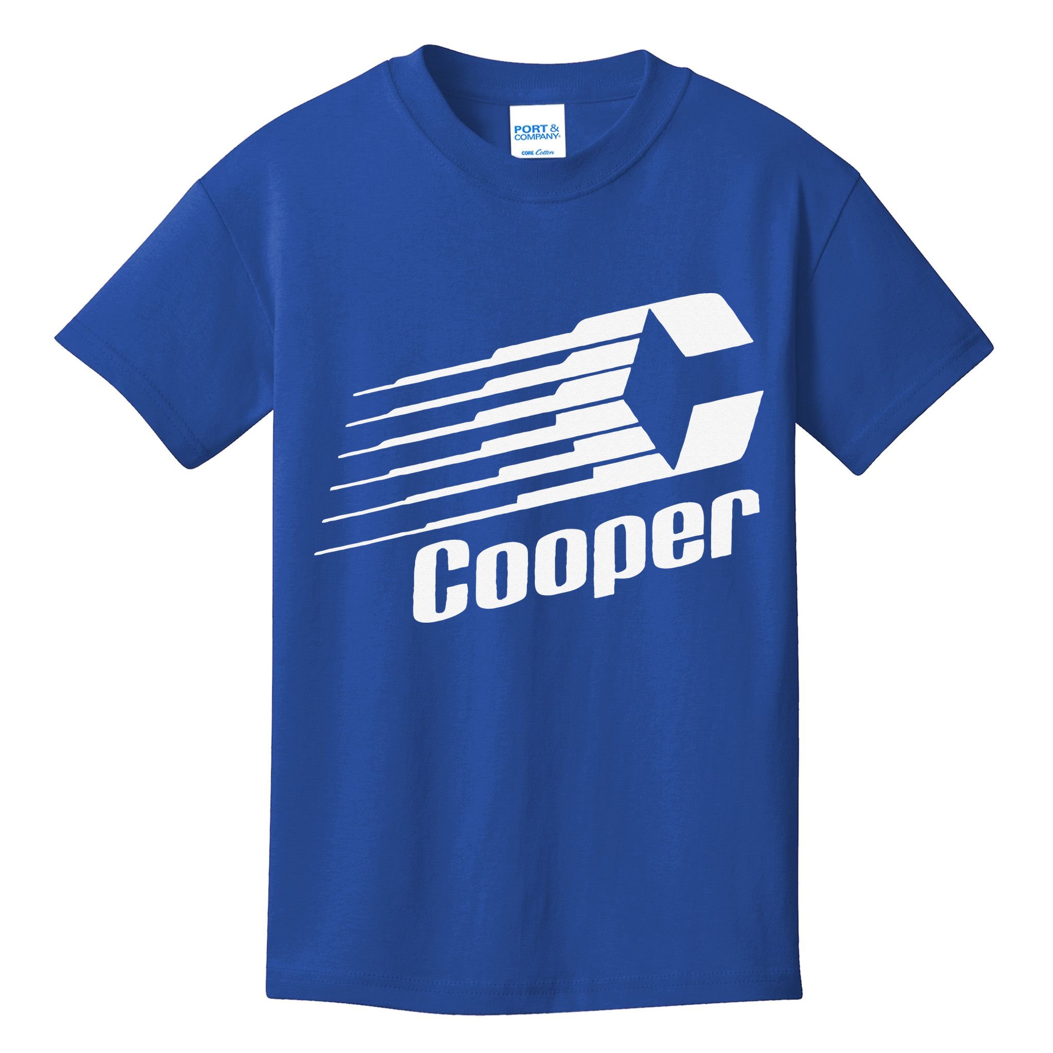 Funny Coopers Hockey Retro Player Sports Lovers Kids T-Shirt