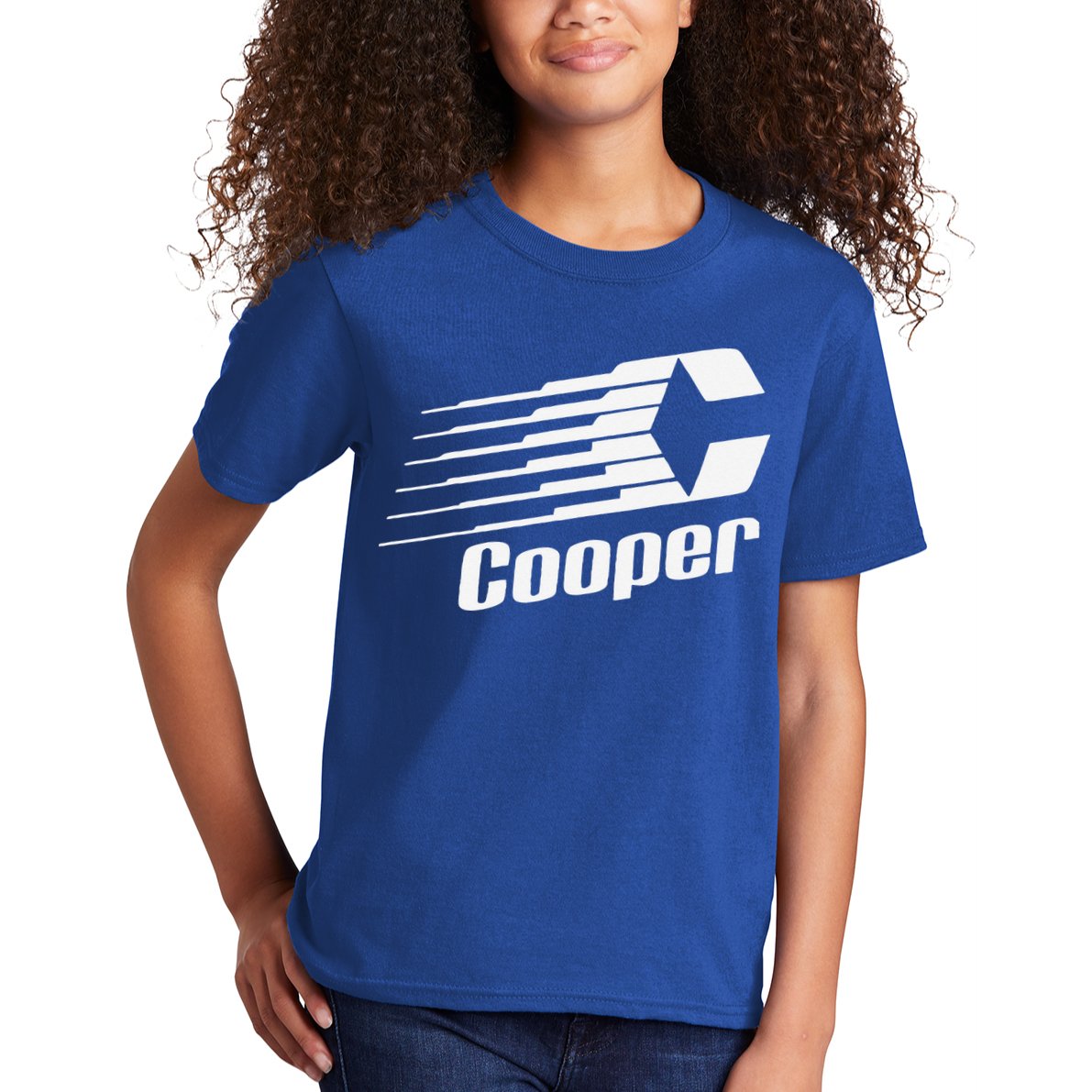 Funny Coopers Hockey Retro Player Sports Lovers Kids T-Shirt