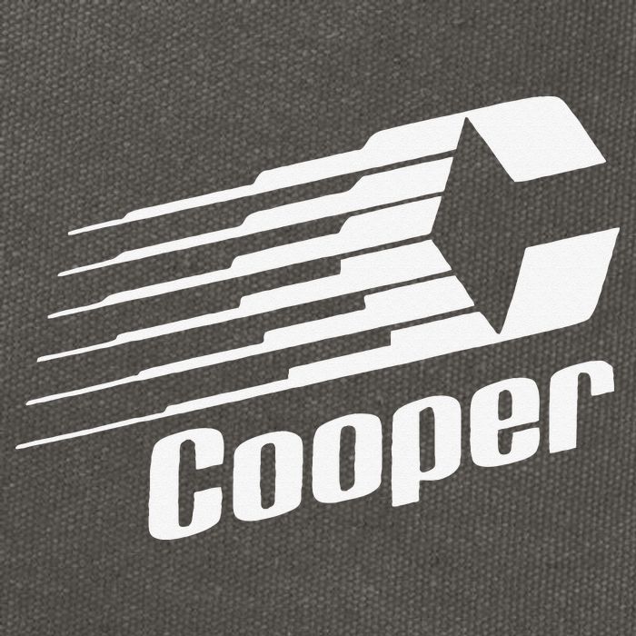 Funny Coopers Hockey Retro Player Sports Lovers Cotton Canvas Backpack
