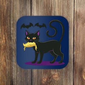 Funny Cat Halloween Voting Election 2024 Usa Coaster