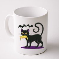 Funny Cat Halloween Voting Election 2024 Usa Coffee Mug