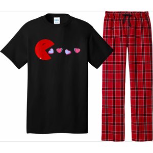 Funny Cute Hearts Valentines Day Pajama Set