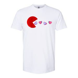 Funny Cute Hearts Valentines Day Softstyle CVC T-Shirt