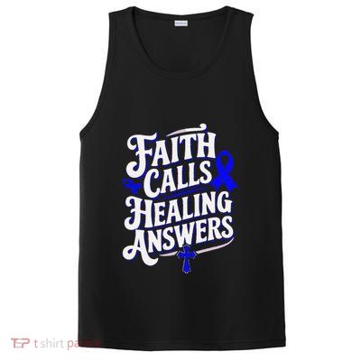 Faith Calls Healing Answers Juvenile Arthritis Awareness PosiCharge Competitor Tank