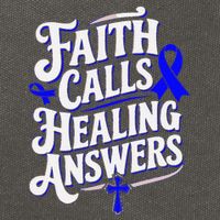 Faith Calls Healing Answers Juvenile Arthritis Awareness Cotton Canvas Backpack