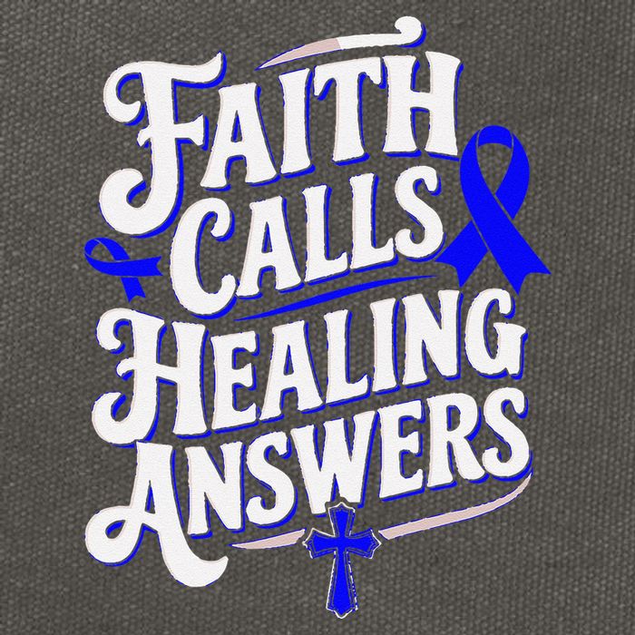 Faith Calls Healing Answers Juvenile Arthritis Awareness Cotton Canvas Backpack