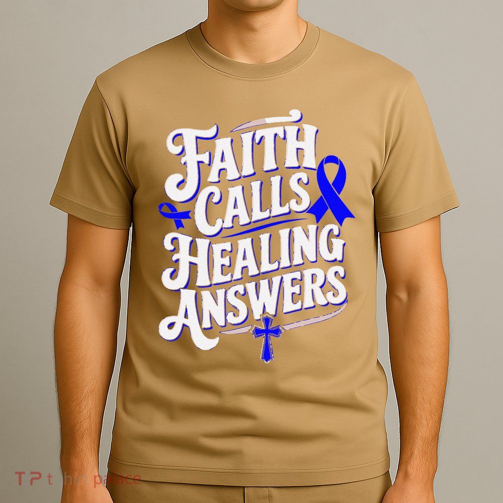 Faith Calls Healing Answers Juvenile Arthritis Awareness T-Shirt