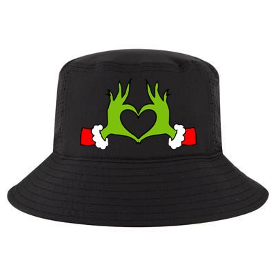 Funny Christmas Hands Making Heart Love Christmas Cool Comfort Performance Bucket Hat