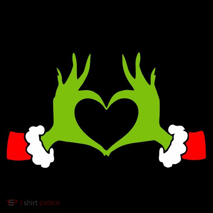 Funny Christmas Hands Making Heart Love Christmas Ladies Essential Flowy Tank