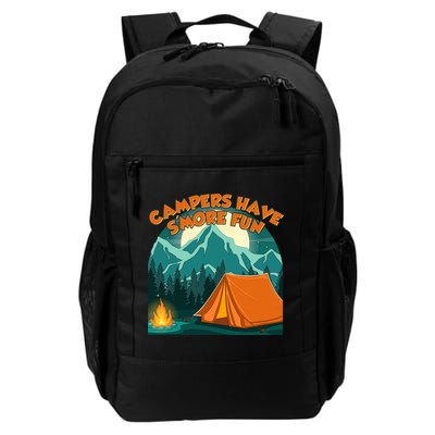 Funny Campers Have S'More Fun Backpack