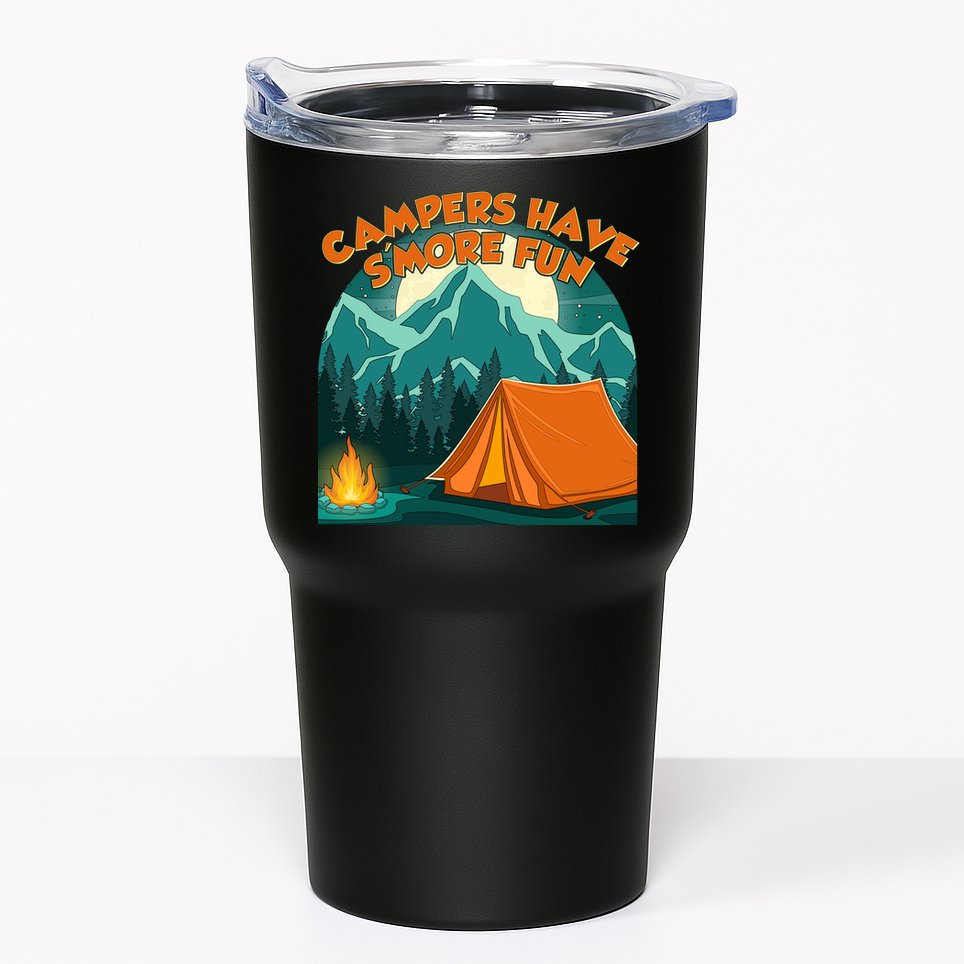 Funny Campers Have S'More Fun Tumbler