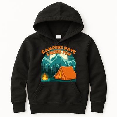 Funny Campers Have S'More Fun Kids Hoodie