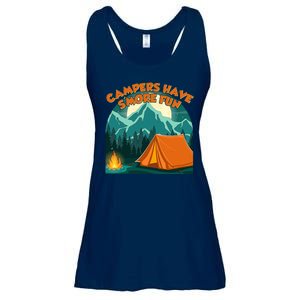 Funny Campers Have S'More Fun Ladies Essential Flowy Tank