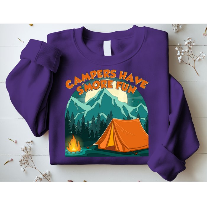 Funny Campers Have S'More Fun Sweatshirt