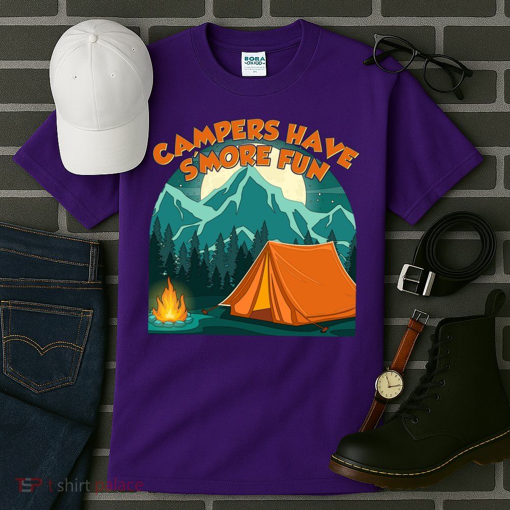 Funny Campers Have S'More Fun Tall T-Shirt