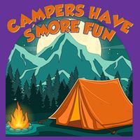 Funny Campers Have S'More Fun Women's V-Neck T-Shirt
