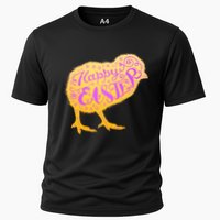 Funny Cute Happy Easter Chick Cooling Performance Crew T-Shirt