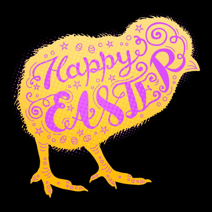 Funny Cute Happy Easter Chick Cooling Performance Crew T-Shirt