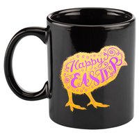 Funny Cute Happy Easter Chick 11oz C Handle Ceramic Mug