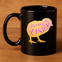 Funny Cute Happy Easter Chick 11oz C Handle Ceramic Mug
