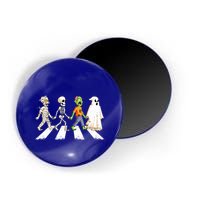 Funny Crosswalk halloween Skeleton ghost mummy Magnet