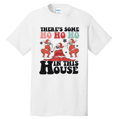 Funny Christmas HO HO HO In This House Tall T-Shirt